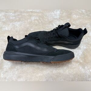 Vans Black Suede Sneakers